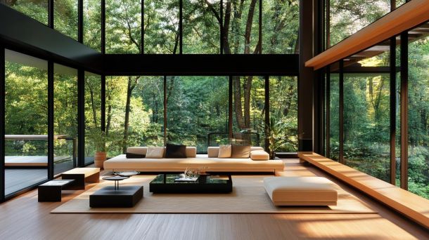 Modern home interior showcasing intelligent spatial design strategies