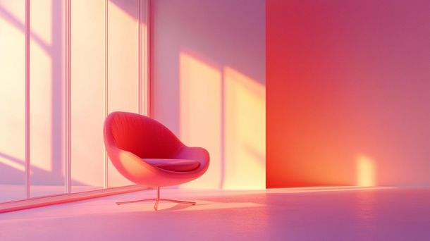 Vibrant room color palette demonstrating psychological impact of design