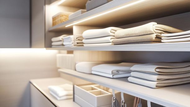 Modern minimalist storage solutions for contemporary home spaces