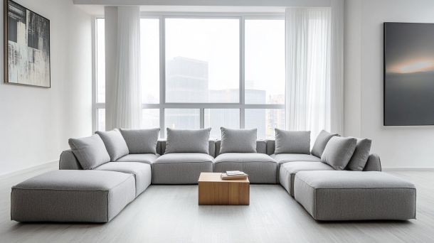 Modern family living space with innovative design solutions