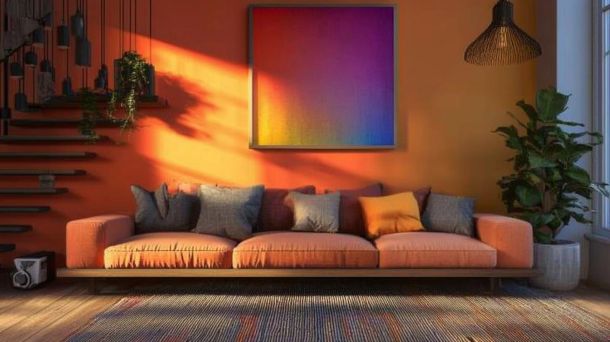 Vibrant color palette showcasing emotional design principles