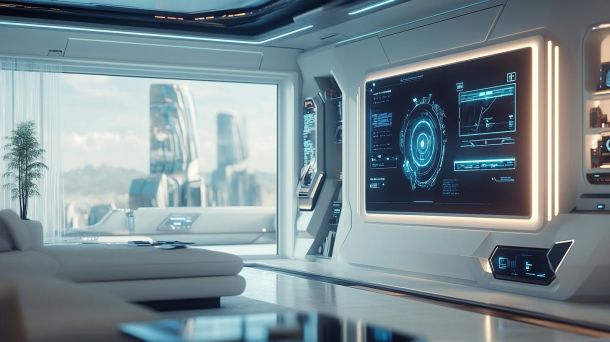 Innovative smart home design with adaptive architectural technology