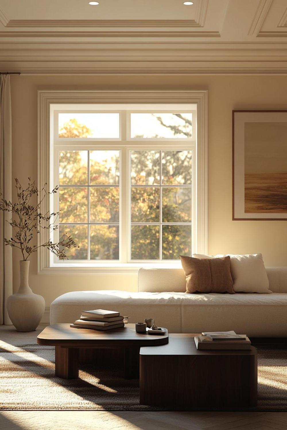 Affordable window treatment transformation before and after