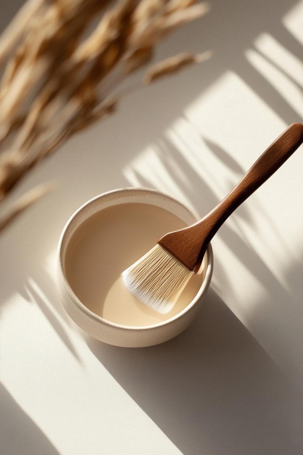 Health comparison chart of traditional versus eco-friendly paints
