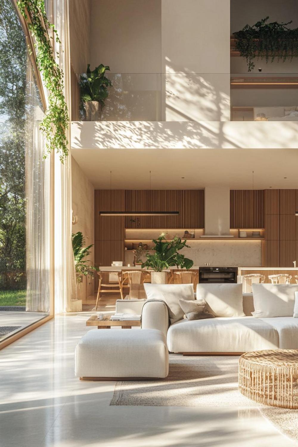 Functional sustainable living space for modern families