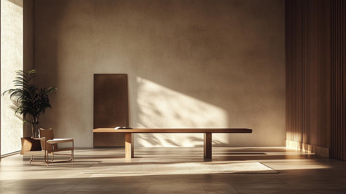 Flexible home workspace with adaptive furniture solutions