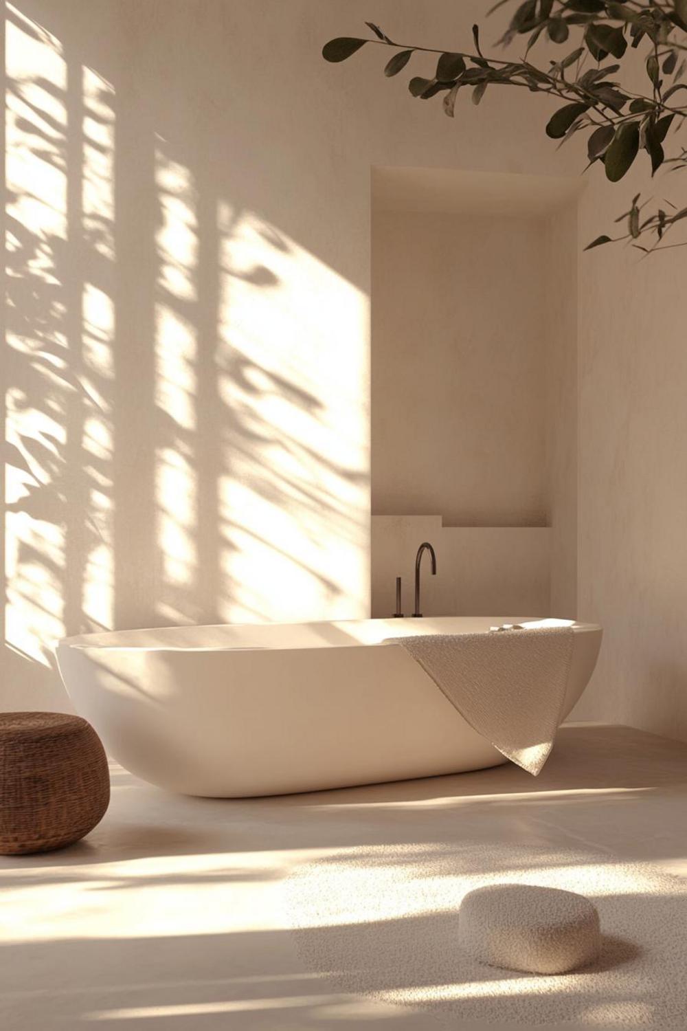 Family enjoying a harmonious and well-designed living space