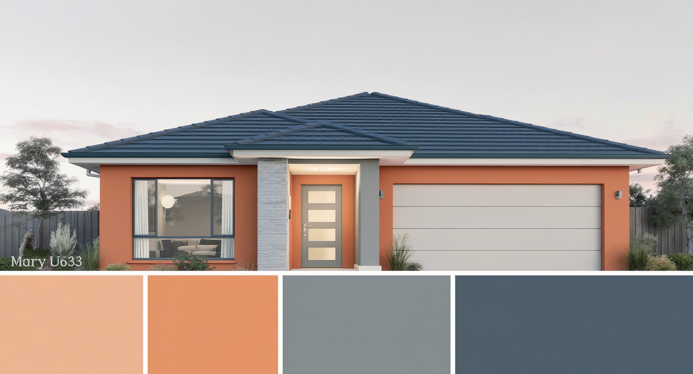 Professional color palettes for house exterior design